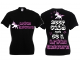 Frauen T-Shirt - Aryan Unicorn - Motiv1 - schwarz