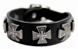 Armband - Eisernes Kreuz - 4 - Leder