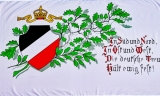 Fahne - Deutsches Reich - In Süd und Nord