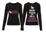 Frauen - Sweatshirt - Aryan Unicorn - schwarz