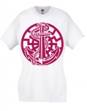 Frauen T-Shirt - Anker der Freiheit - weiß/lilac
