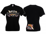 Frauen T-Shirt - Krawallgirl - Motiv 2 - schwarz