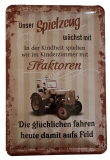 Blechschild - Traktor Tradition - BS061 (148)