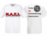 Frauen T-Shirt - N.A.Z.I. - Motiv 2 - weiß