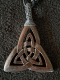 Holzanhänger - Keltisches Dreieck